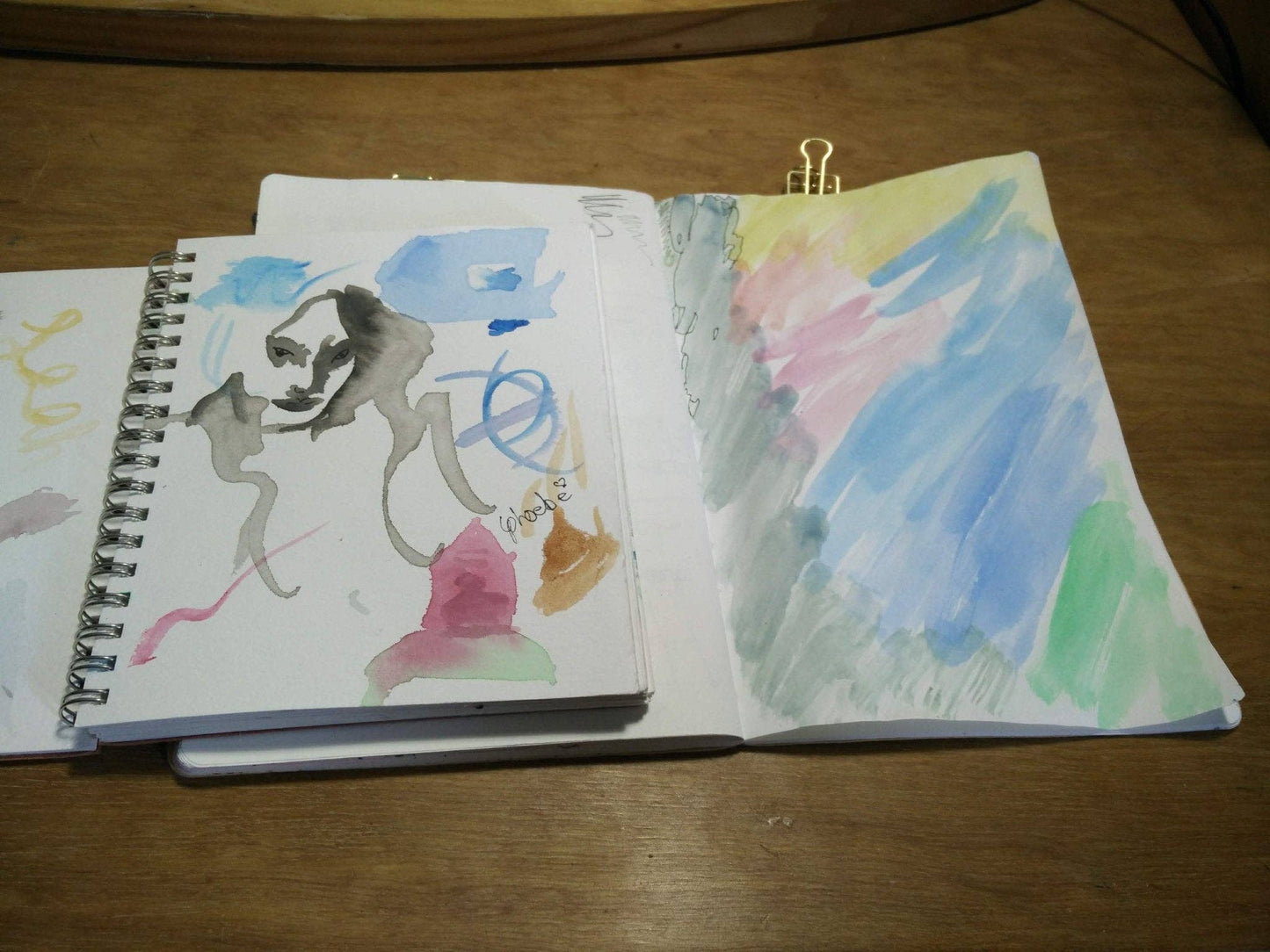 Small | Plantable Watercolour Sketchbooks: Magenta