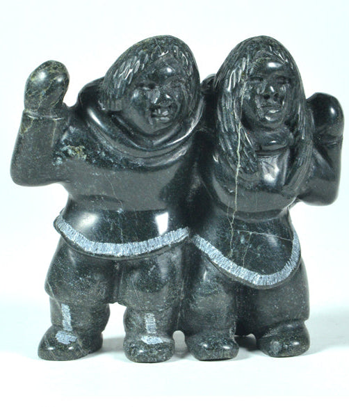 Couple Posing Napachie Ashoona
