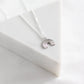 Rainbow Necklace: Silver