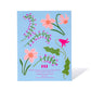 I Appreciate You Spring Flowers Note Card: Default Title