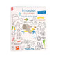 Colour-in picture book