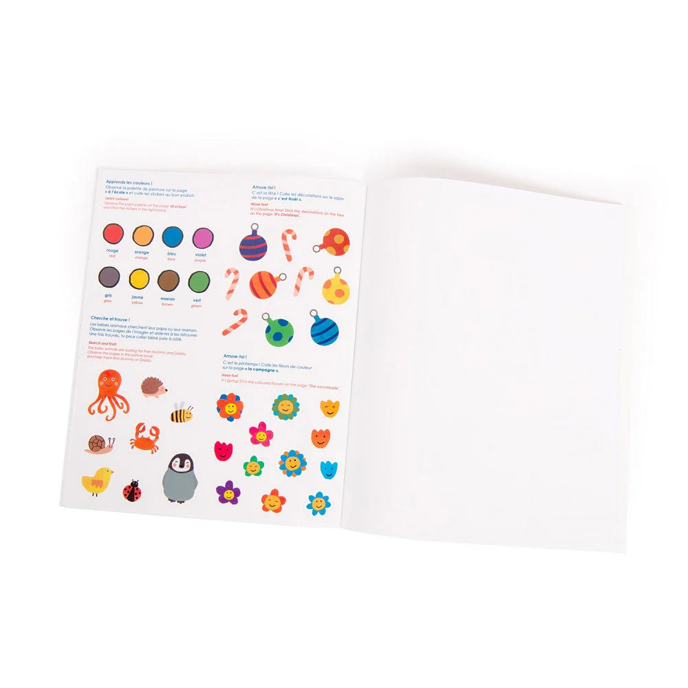 Colour-in picture book