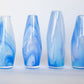 Blue Crush Tie-Dyed Pencil Vase