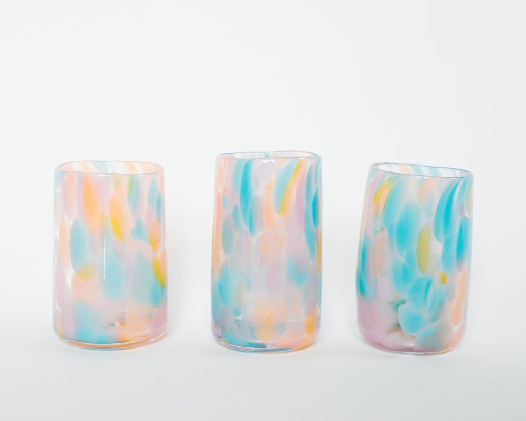 Little Fluffy Clouds Drinking Glasses