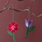3D Ornament - Folk Flowers