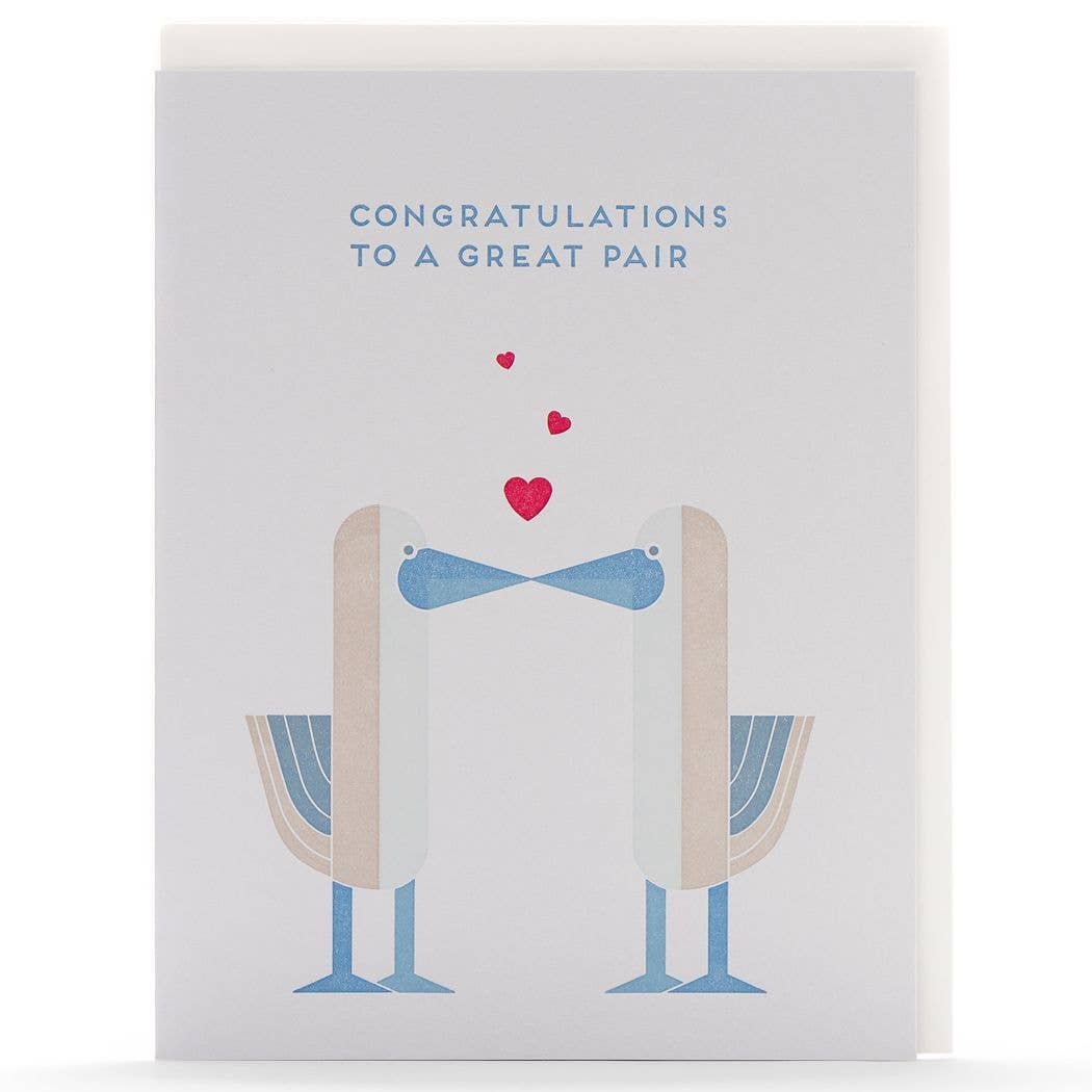 Pair of Boobies Modern Card