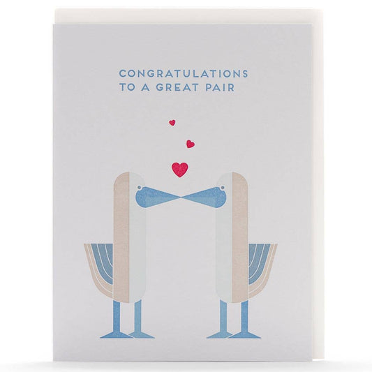 Pair of Boobies Modern Card