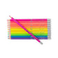 12 Neon Colouring Pencils