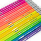 12 Neon Colouring Pencils