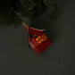 Holiday Fabric House Luminary: Stockings (black)