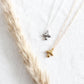 Mushroom Necklace: Gold