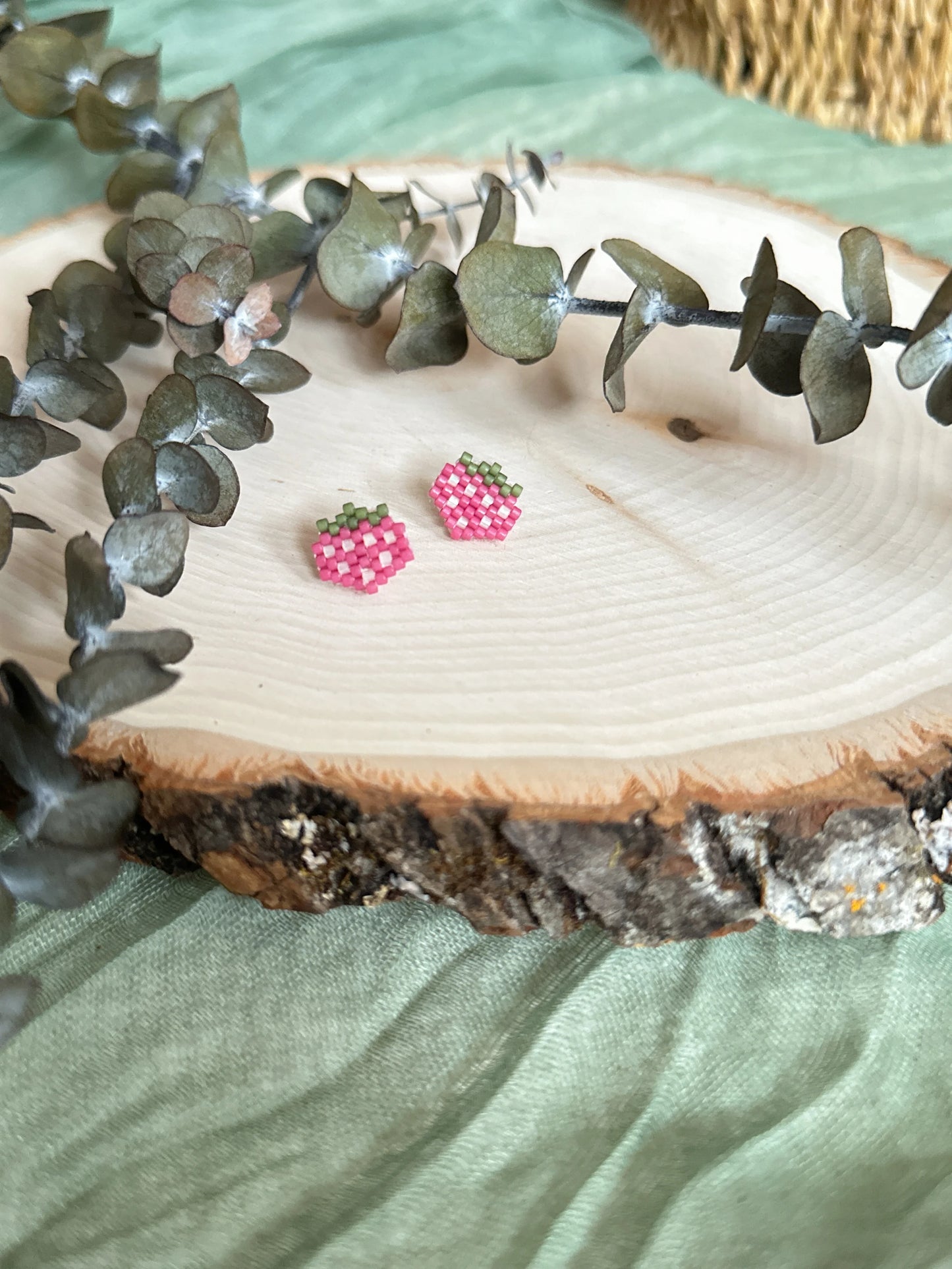 Strawberry Stud Earrings