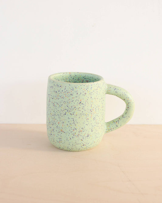 Small Ceramic Coffee Mug - Confetti