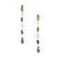Cloud Earrings: Blue Lace Agate