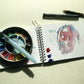Small | Plantable Watercolour Sketchbooks: Magenta