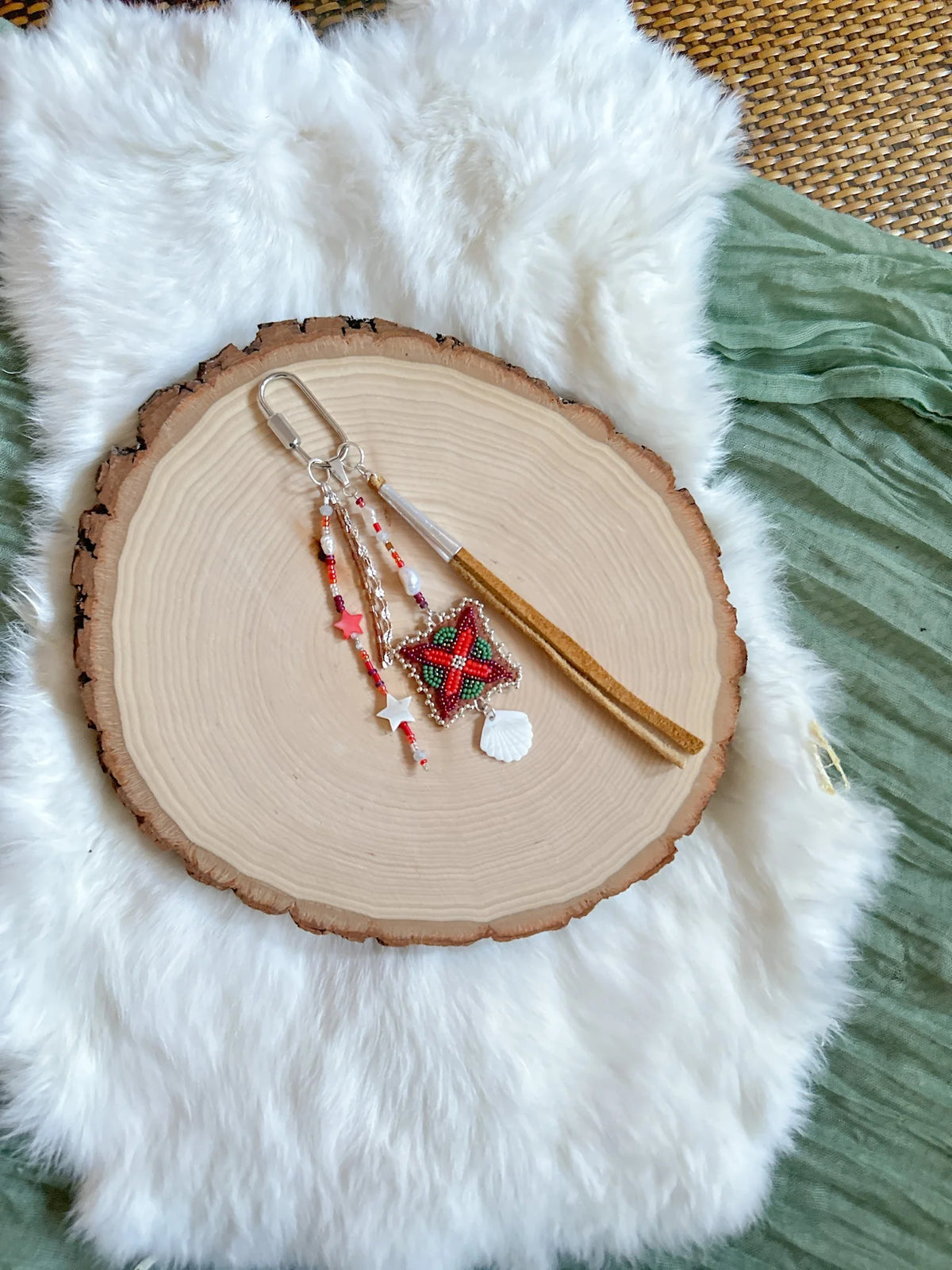 Botanical Bag Charm