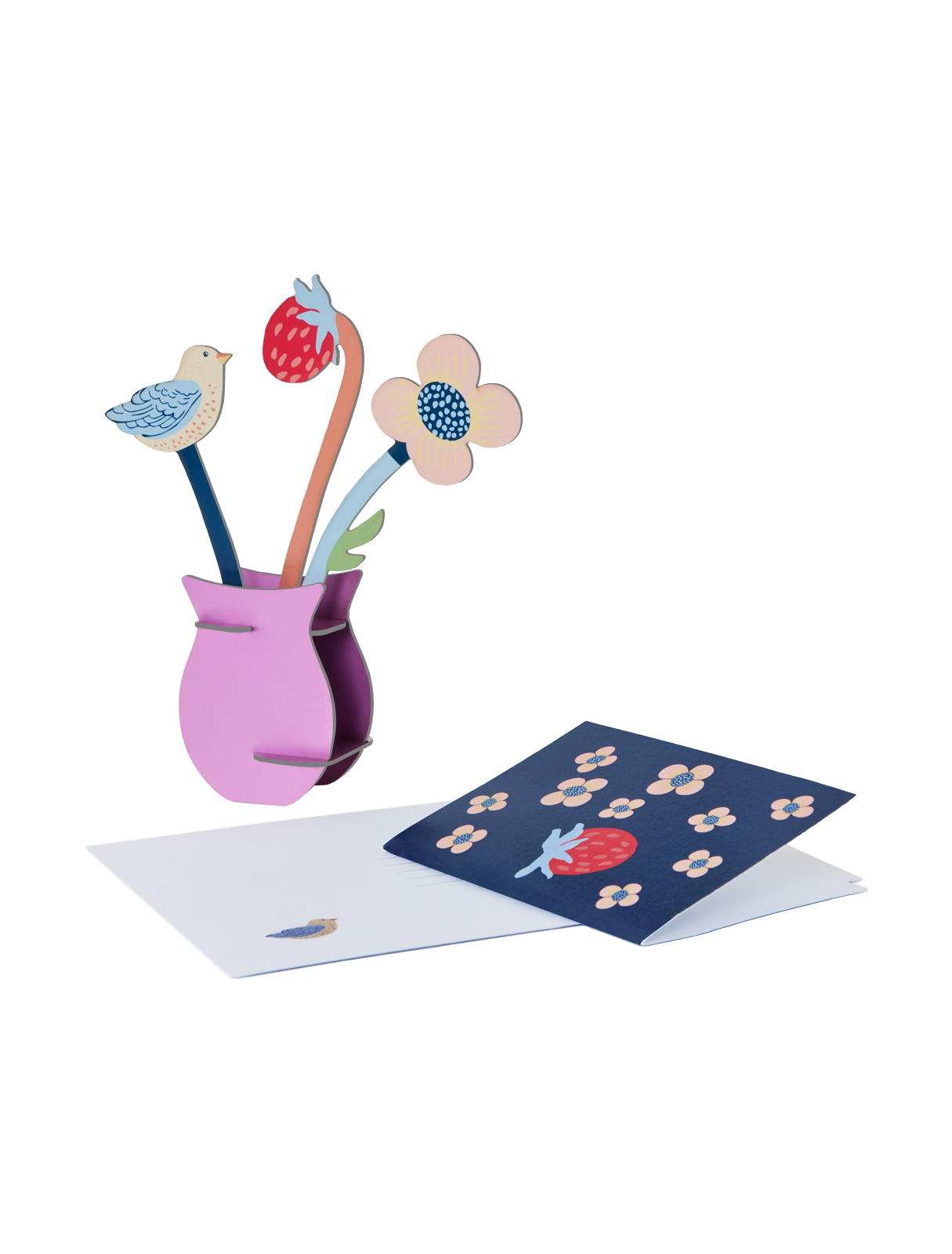 3D Pop Out Card - William Morris Flowers