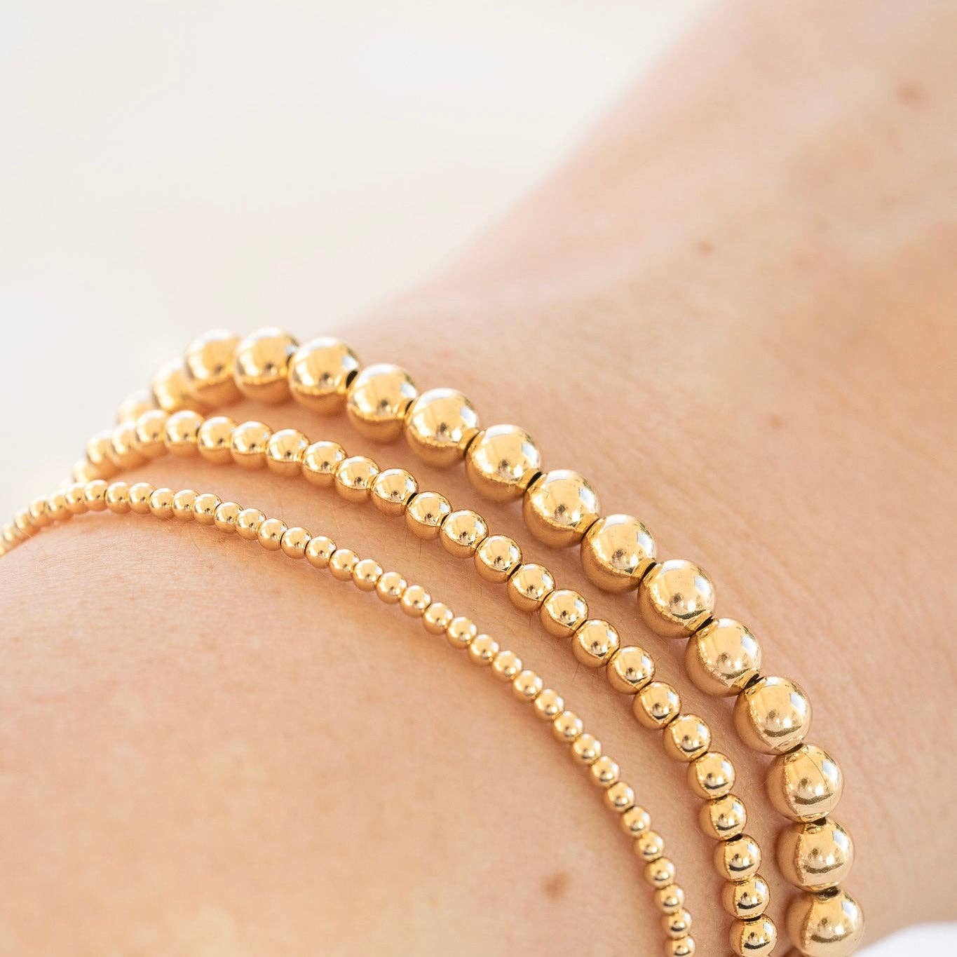 Beaded Bracelet: 2mm