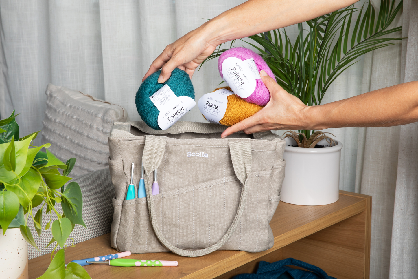 Soolla Studio Artist Bag, Blueberry Bliss, Pottery Tool Bag