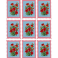 Western Red Lily Stamp Sticker – Saskatchewan Canada