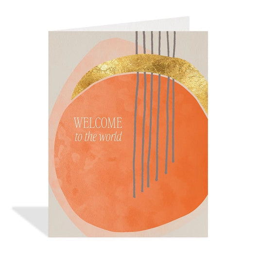 Modern Baby Welcome Card
