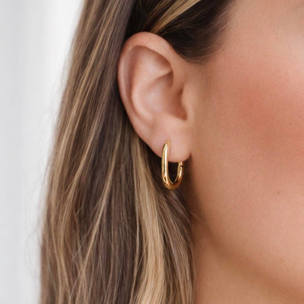 Oval Hoops: Medium