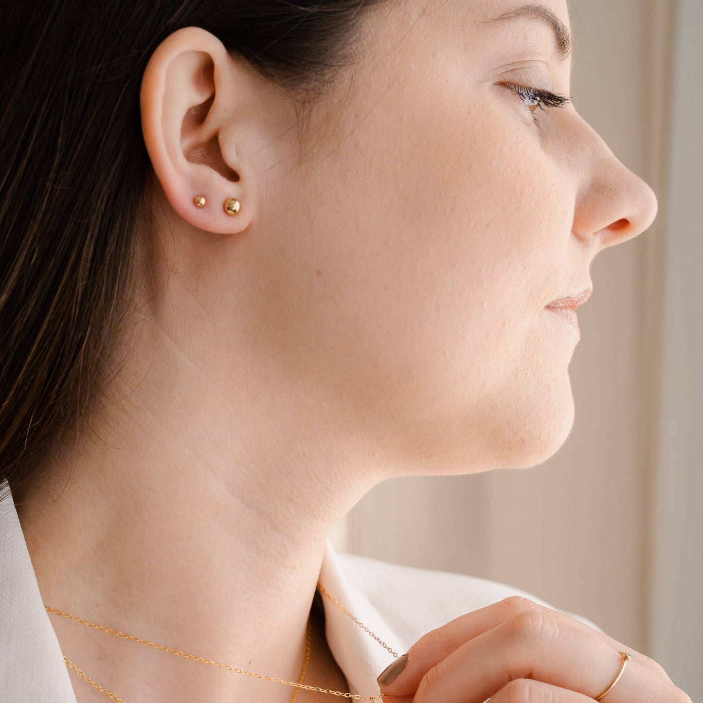 Ace Studs: Gold Filled / 2mm