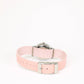 Pale pink/white women's watch