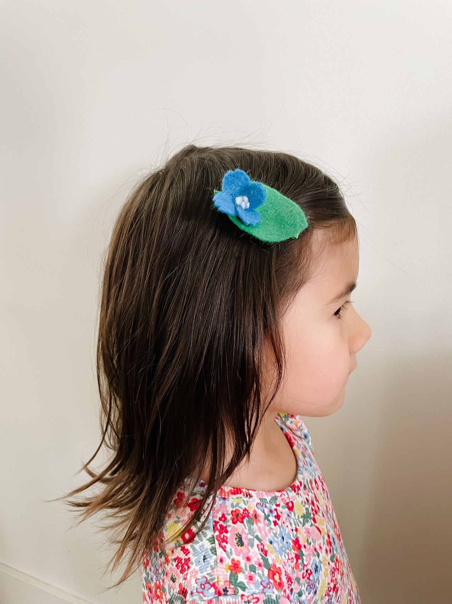 Blue Larkspur Hair Tie