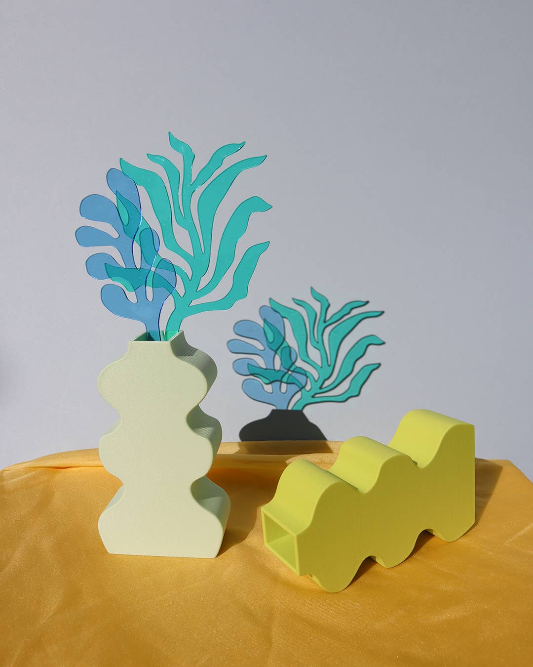 Wiggle Vase: Yellow