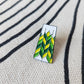 Saskatchewan Patchwork | Enamel Pin: Gold