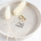 Heart Huggie Hoops: Silver