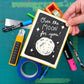 Over The Moon For You! Greeting Card