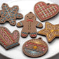 Gingerbread Mitten - DIY Stitched Ornament Kit