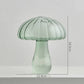 Modern Mushroom Vase Green