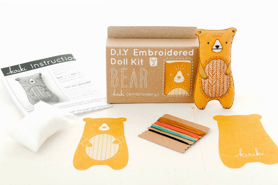 Bear - Embroidery Kit