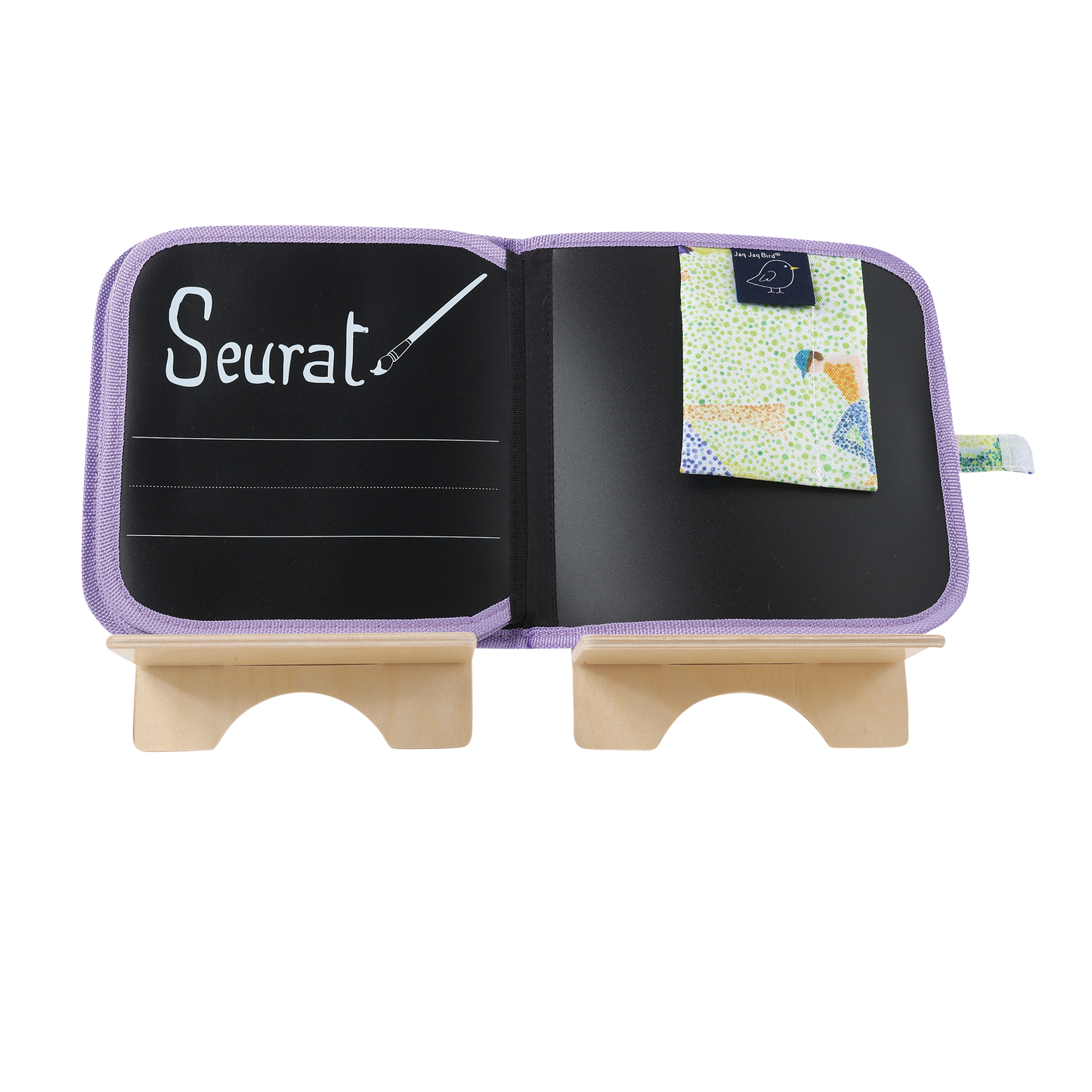 Color It & Go Erasable Book -Seurat - Wipe Wet +Dry Book