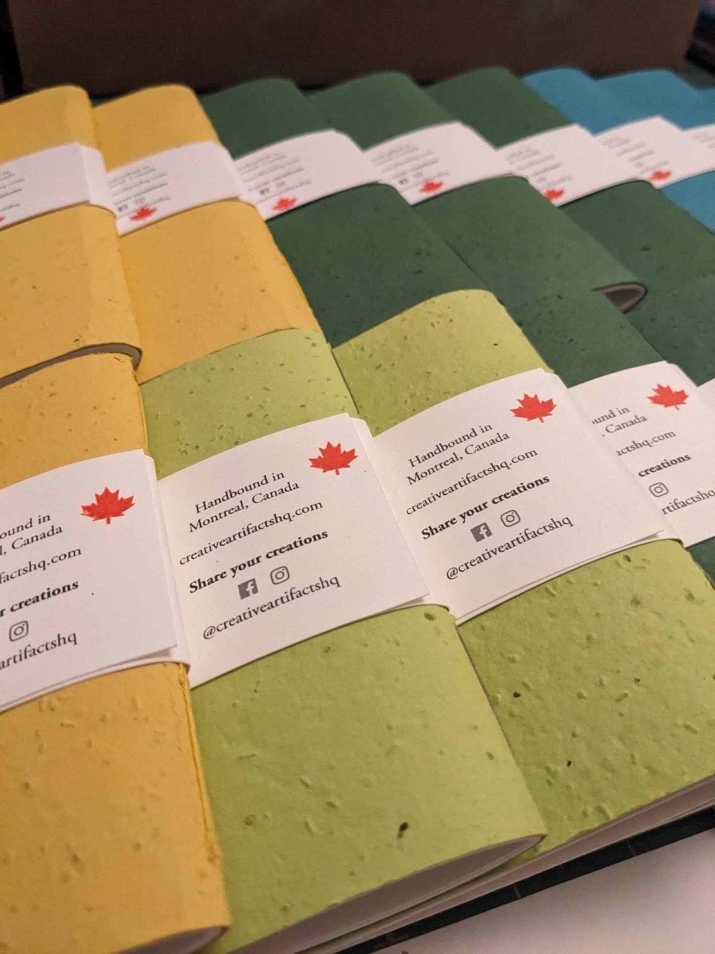 Pocket | Plantable Cotton Notebook: White