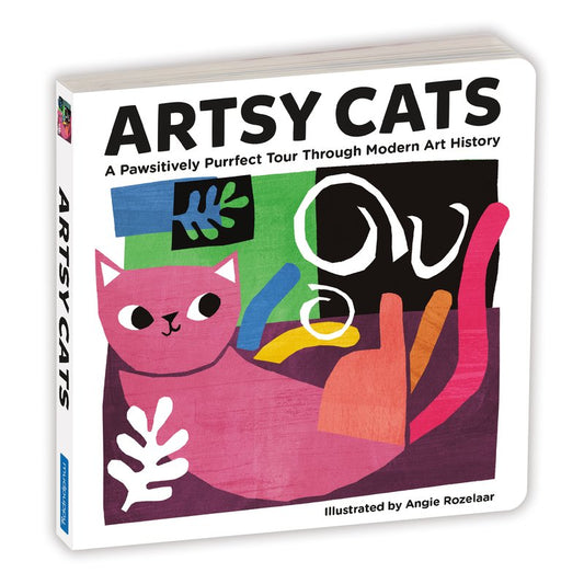Artsy Cat Board Book