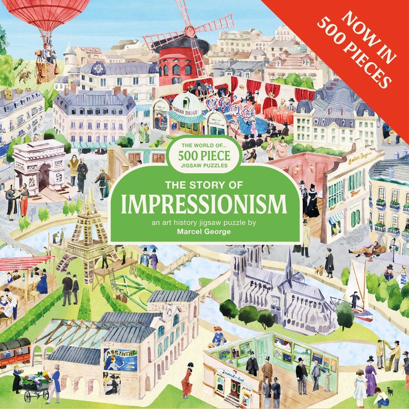 Story of Impressionism 500 piece puzzle