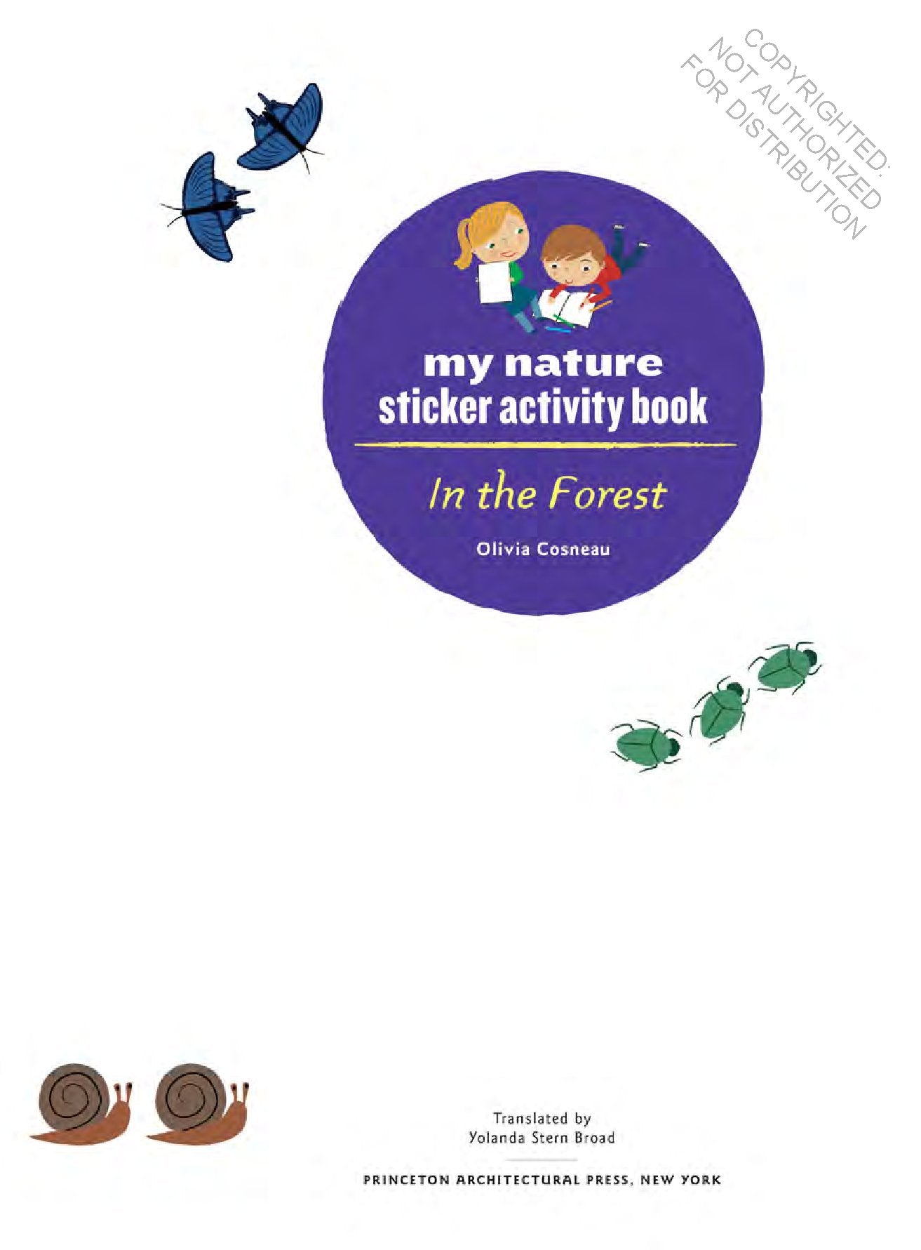 In the Forest: My Nature Sticker Book