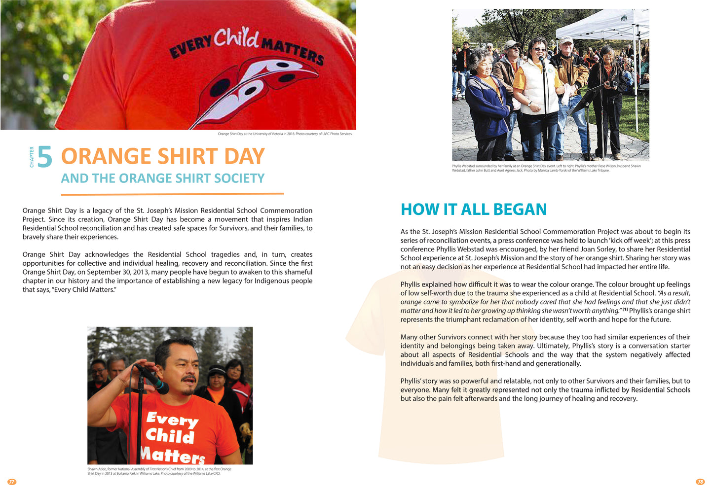 Orange Shirt Day Every Child Matters