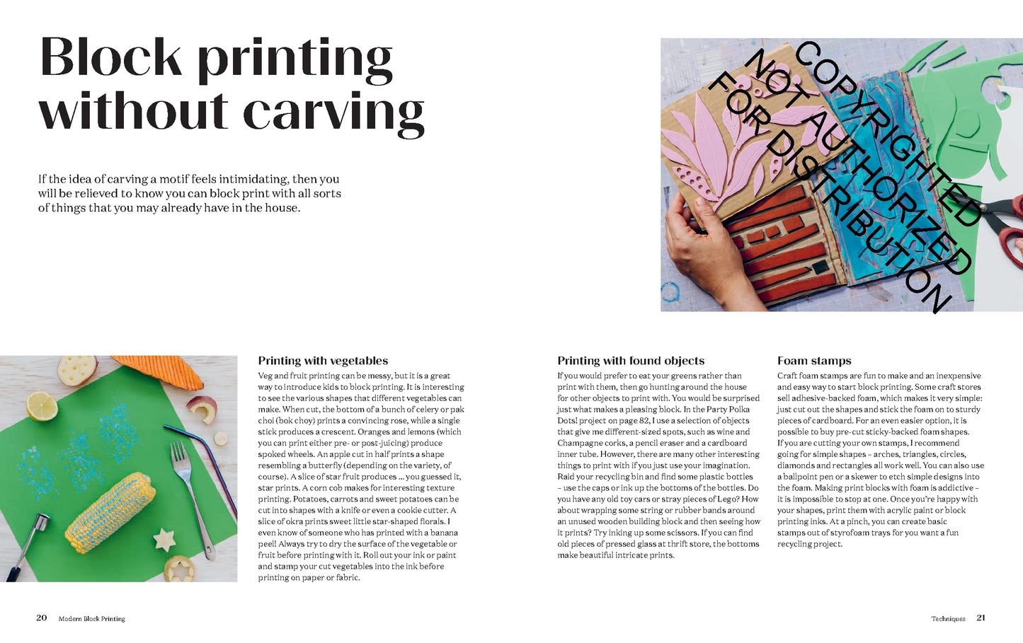 Modern Block Printing