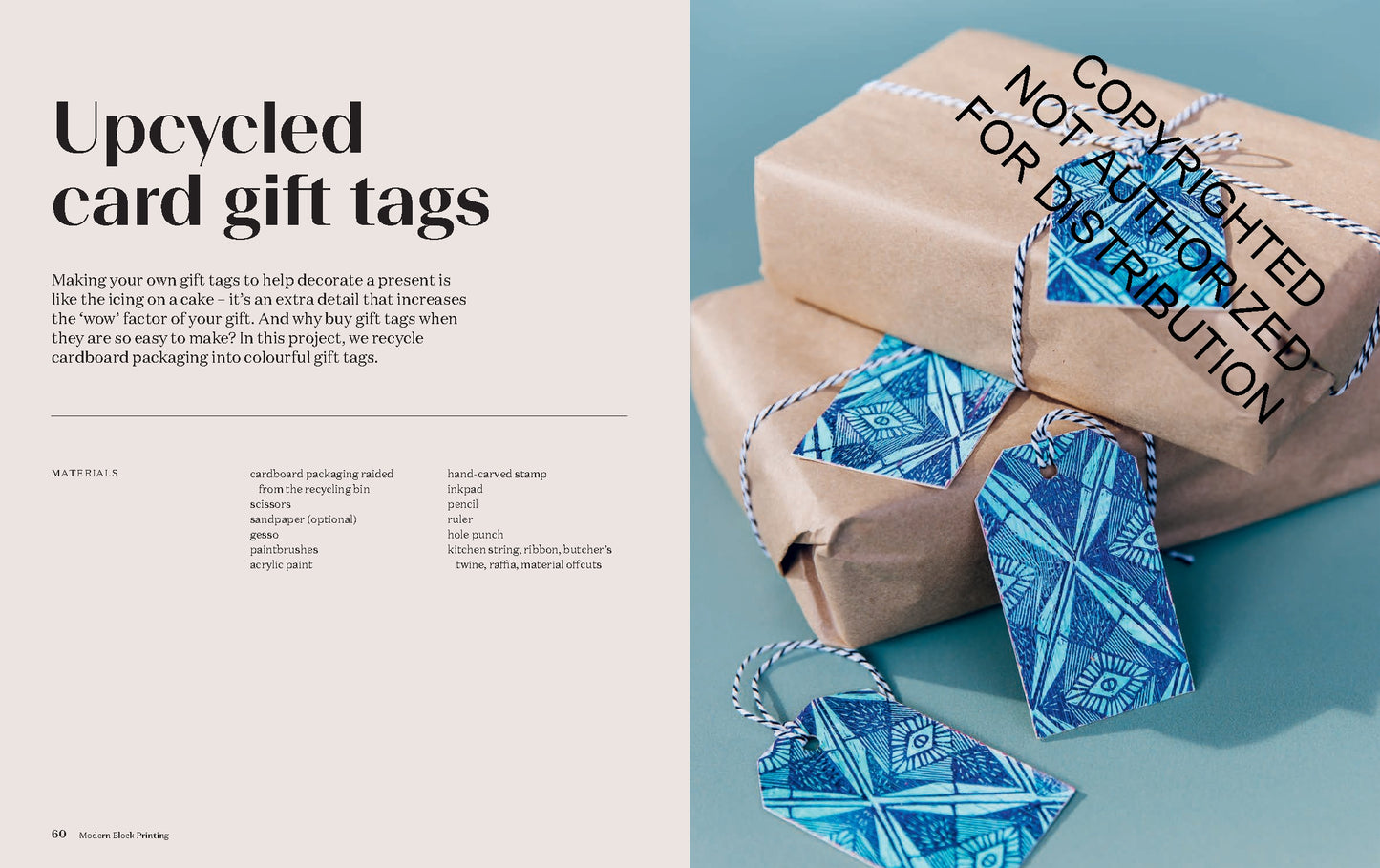 Modern Block Printing