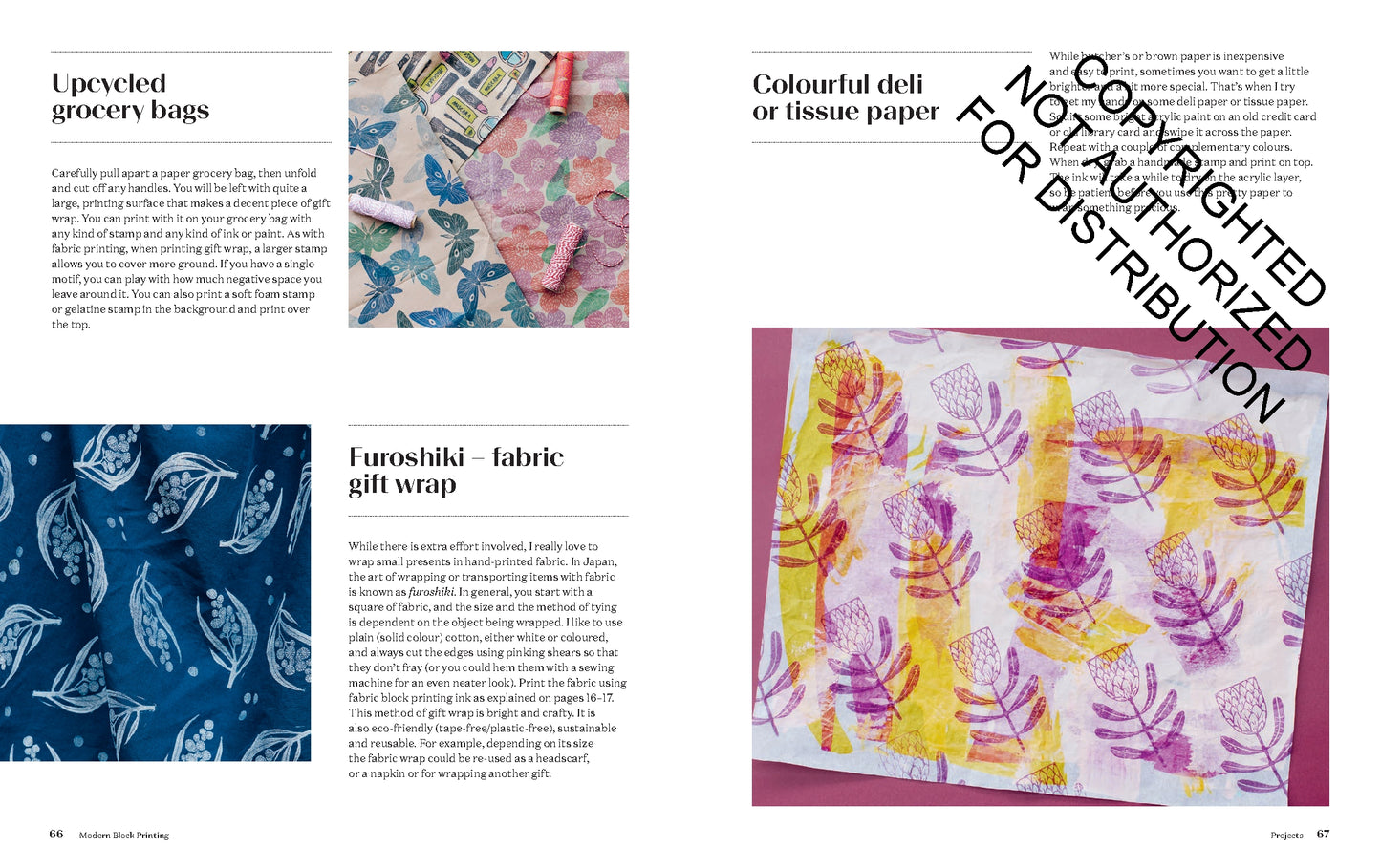 Modern Block Printing