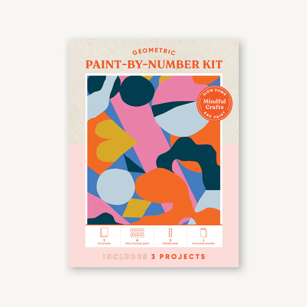 Mindful Crafts Geometric Paint by Number