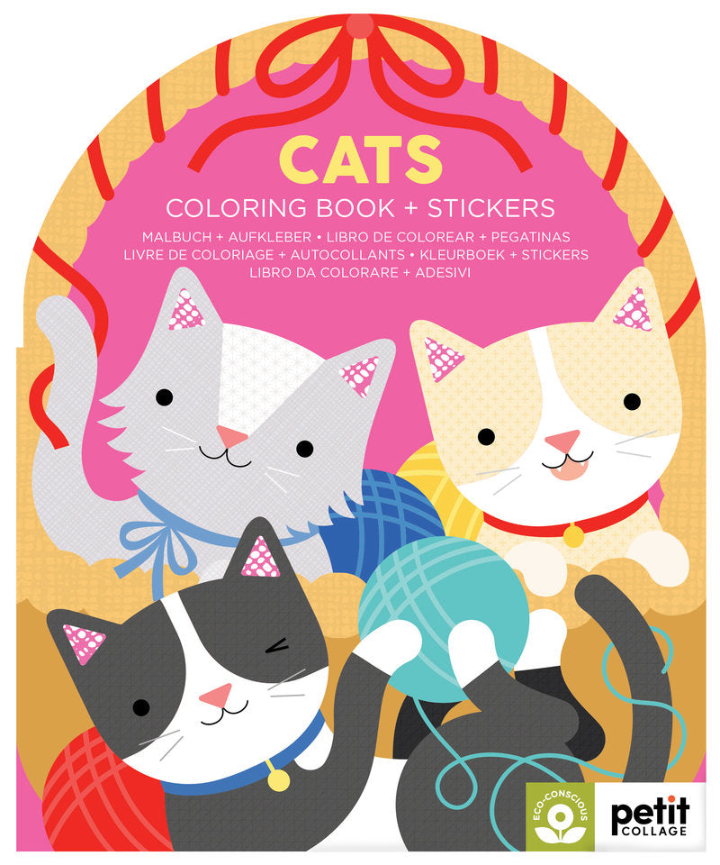 Cats Coloring Book