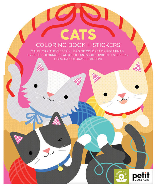 Cats Coloring Book