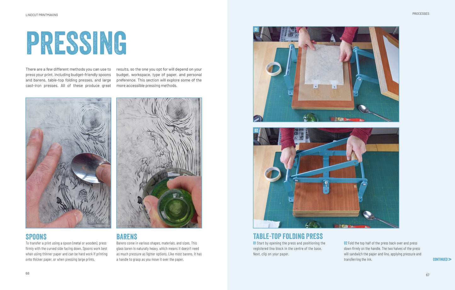 Linocut Printmaking