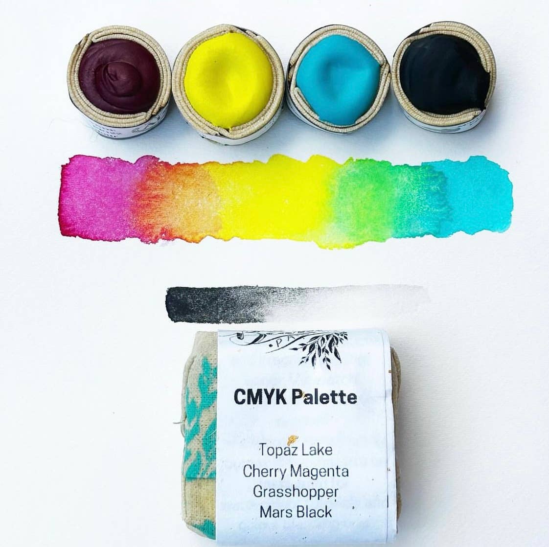 Paintstone Palettes: Primary Trio